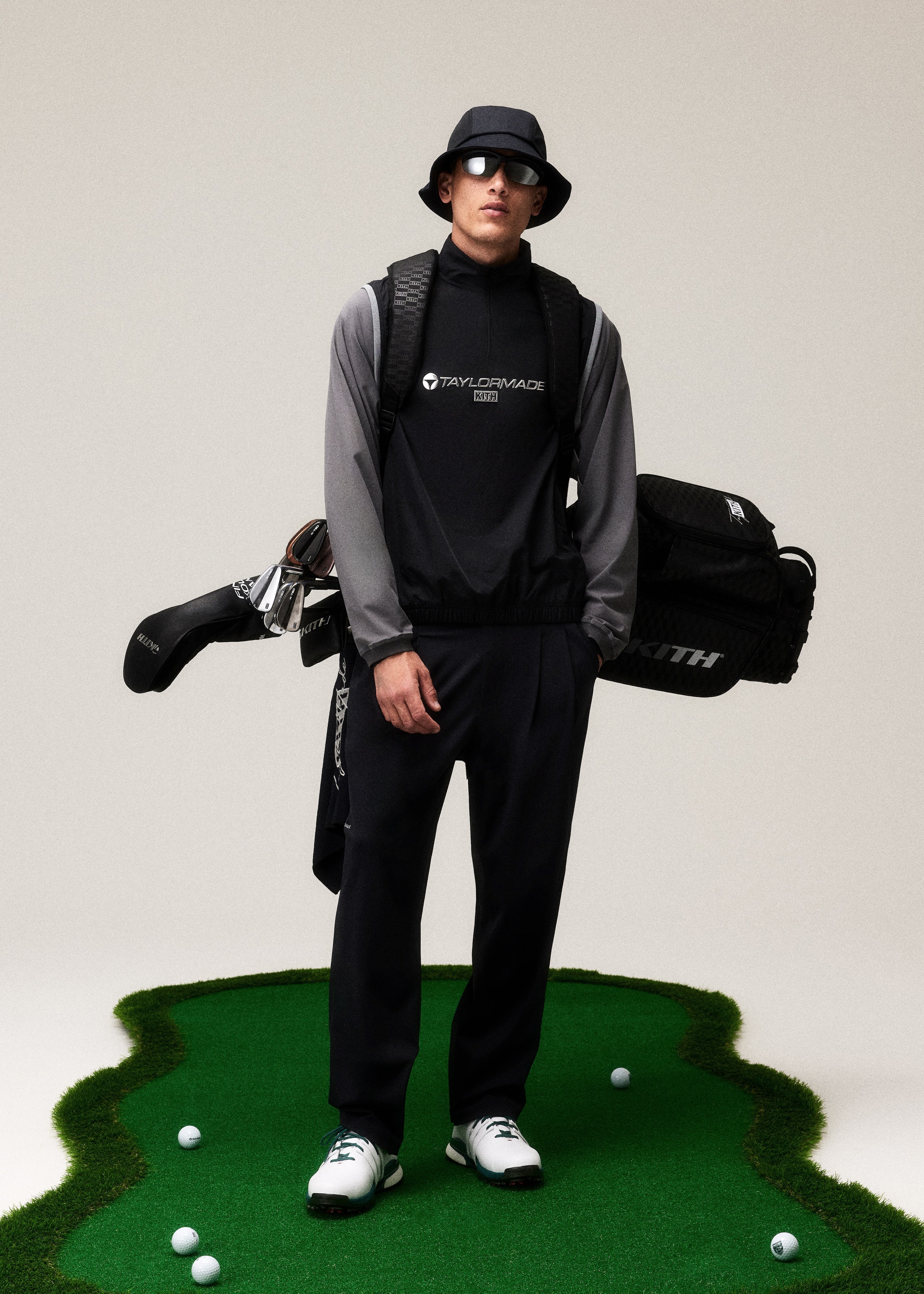 【即完売品】KITH × TaylorMade コラボ メンズゴルフシャツ Kith for TaylorMade 2024 Lookbook – Kith Tokyo