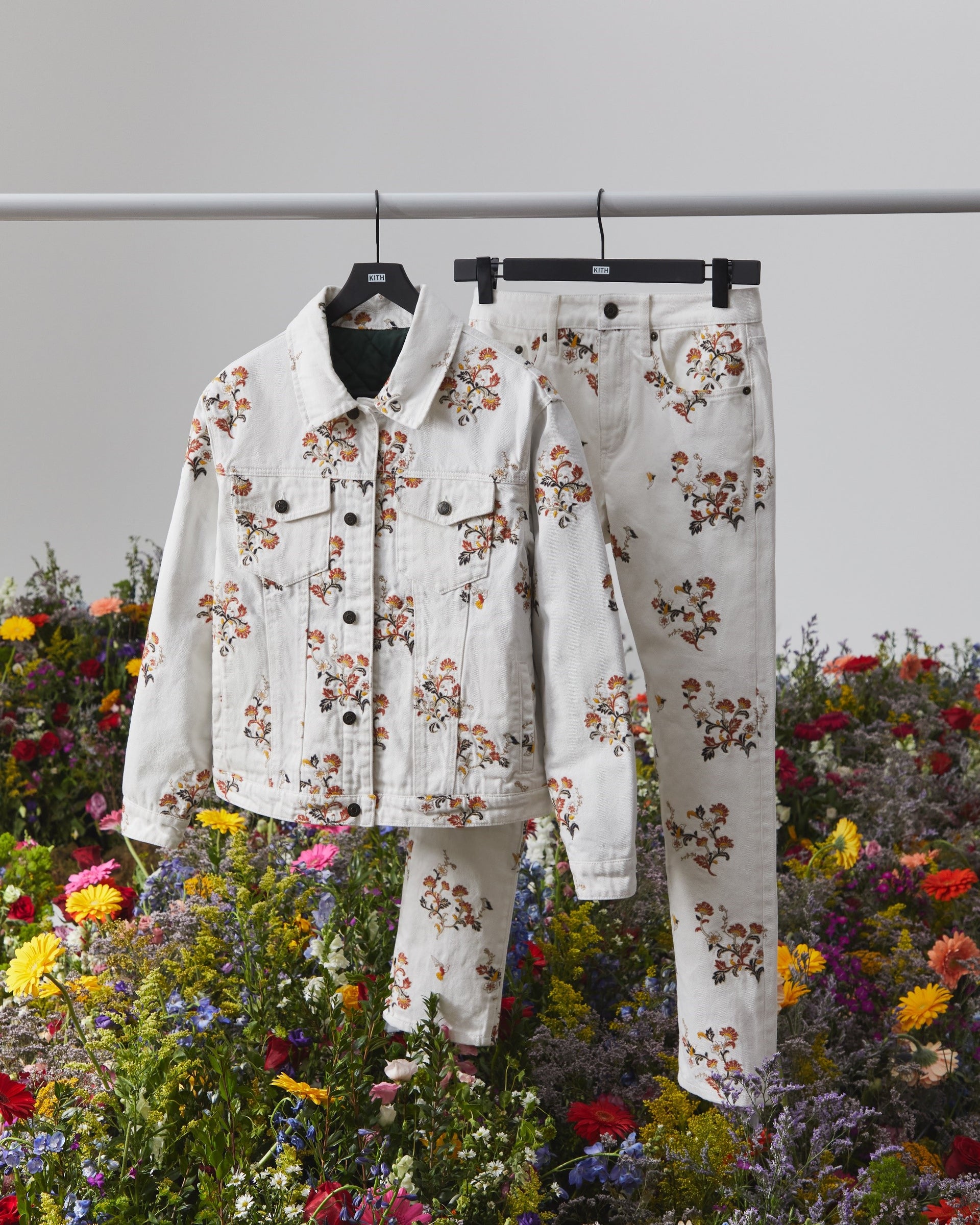 Kith Floral Denim Set Monday Program™