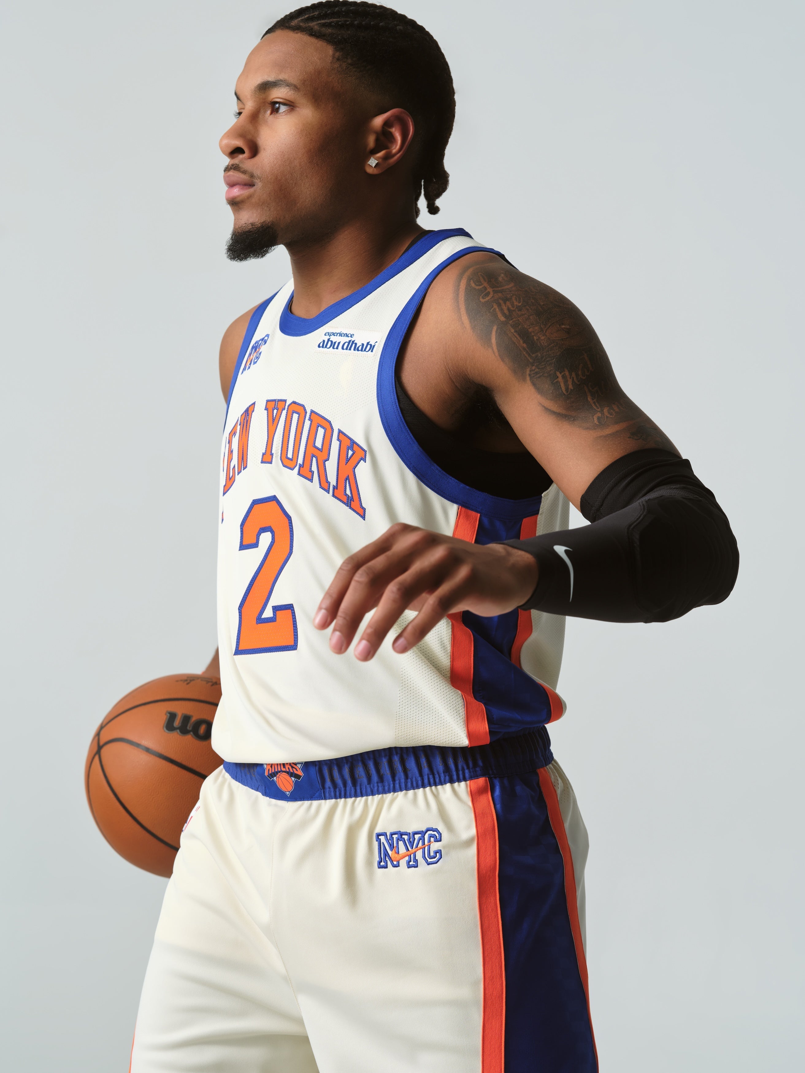 KITH×NIKE NYC バスケットボールユニフォーム KITH x Nike New York Knicks Jersey Swingman 'Black' NKDA5542-010