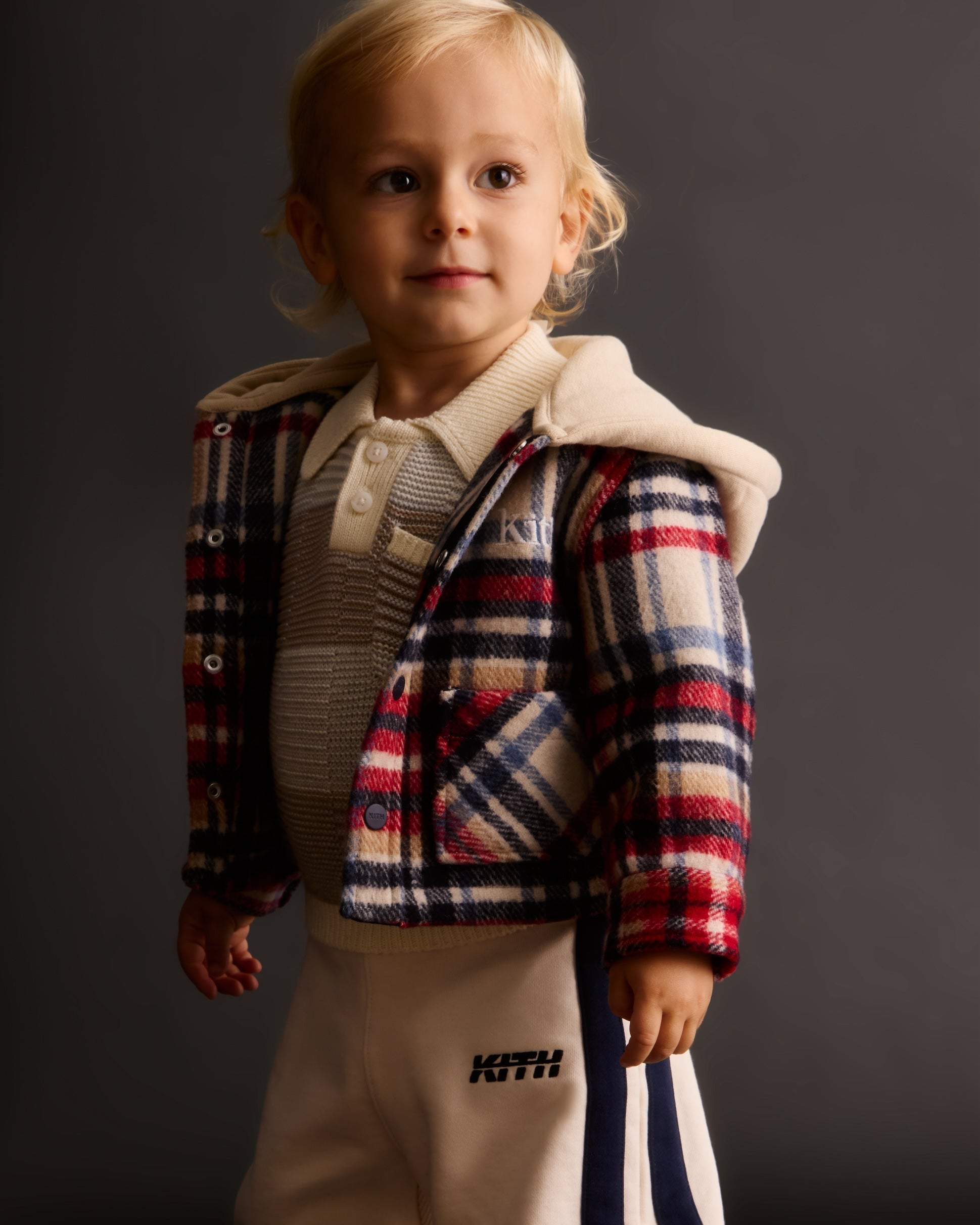 Kith Kids チェック柄ジャケット 4/5 Kith Kids Fall 2025 | Active & Classics
