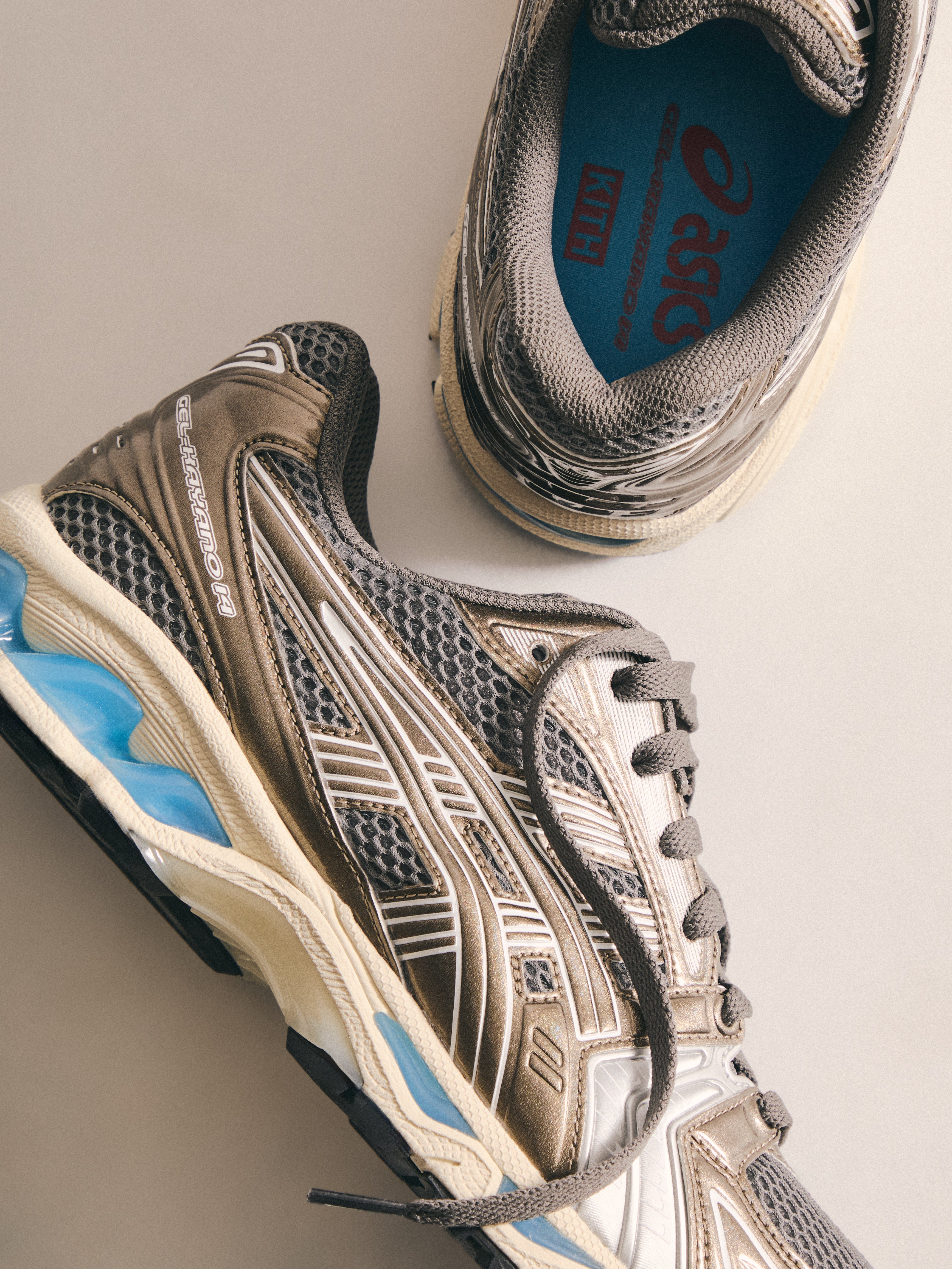 シューズ asics Ronnie Fieg kith MONDAY PROGRAM Kith Ronnie Fieg x ASICS “World's Fair” Collection が国内10月6日に